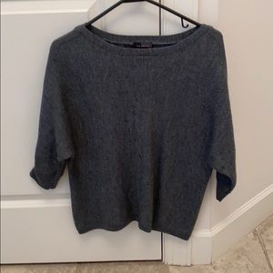 The Limited Gray Dolman Sleeve Sweater, Size Small